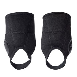 TSC Super Slim Ankle Guards Black